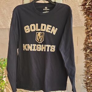 Fanatics Black NHL Logo Cotton Shirt